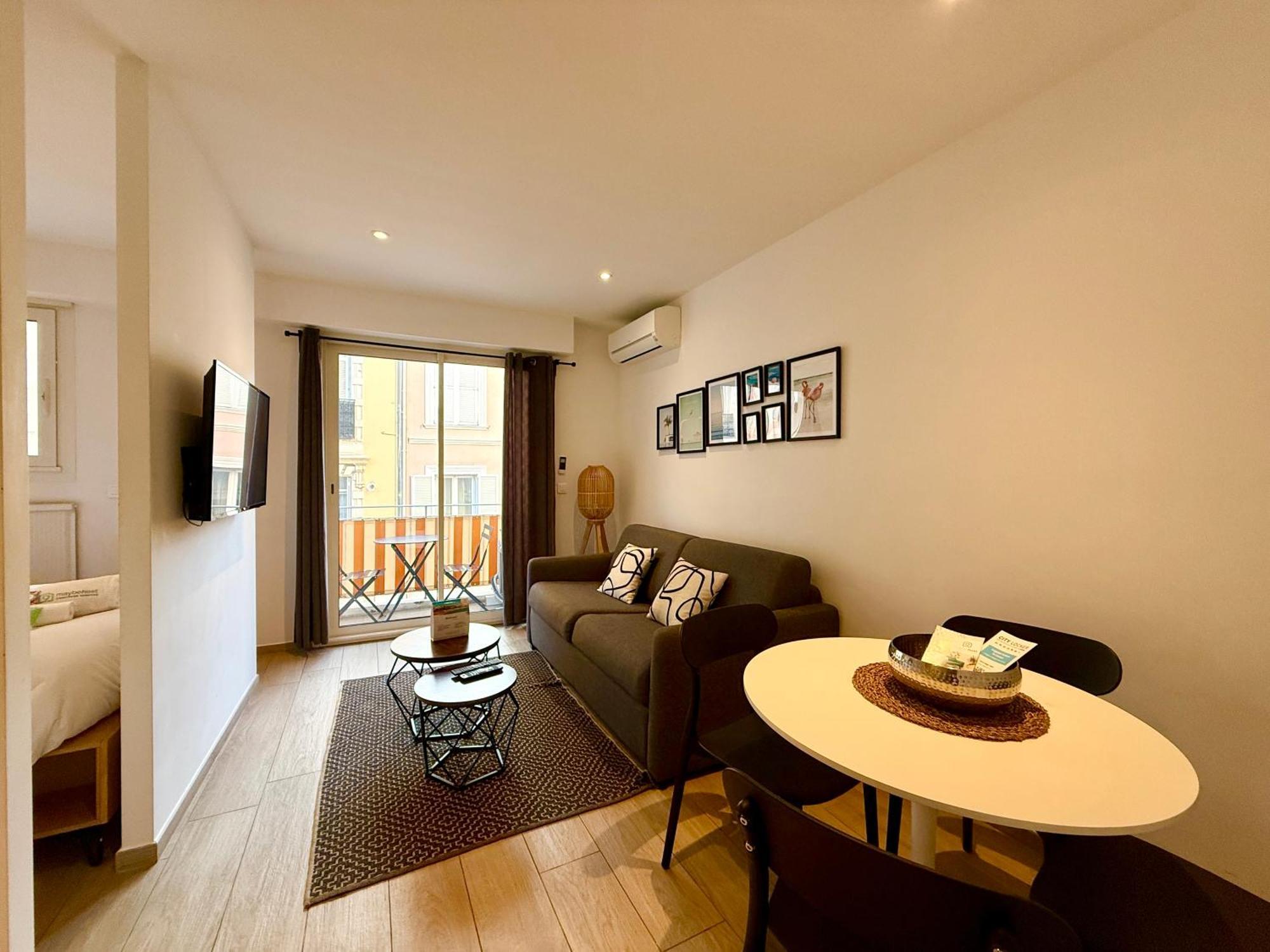 C001-Beau Studio Neuf Situe Au Centre Cannes Exterior photo